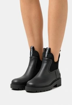 Calvin Klein Jeans MID RAINBOOT CHELSEA - Bottes En Caoutchouc - Black