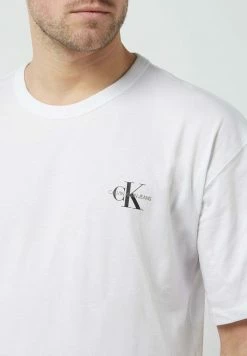 Calvin Klein Jeans AUS BIO-BAUMWOLLE - T-shirt Basique - Weiß 6 Calvin Klein Jeans AUS BIO-BAUMWOLLE - T-shirt Basique - Weiß -Calvin Klein Elegant Magasin 86b4b7ff6d74444baa1cfbbbe7f0fa4b