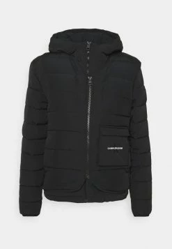 Calvin Klein Jeans URBAN PUFFER JACKET 2-IN-1 - Veste D'hiver - Black -Calvin Klein Elegant Magasin 878b4a5ef7ac4ea2b4930b153553de24