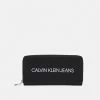 Calvin Klein Jeans ZIP AROUND - Portefeuille - Black