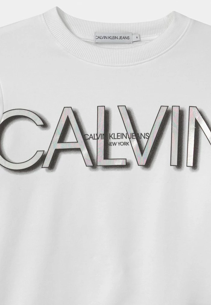 Calvin Klein Jeans LOGO - Sweatshirt - Bright White 3 Calvin Klein Jeans LOGO - Sweatshirt - Bright White – Image 3