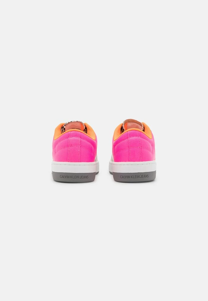 Calvin Klein Jeans BASKETBALL CUPSOLE - Baskets Basses - White/party Pink 4 Calvin Klein Jeans BASKETBALL CUPSOLE - Baskets Basses - White/party Pink – Image 4