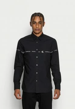 Calvin Klein Jeans REPEAT LOGO - Chemise - Black