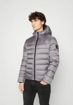 Calvin Klein Elegant Magasin 33 Calvin Klein Jeans LIGHTWEIGHT PADDED JACKET - Veste D'hiver - Fossil Grey