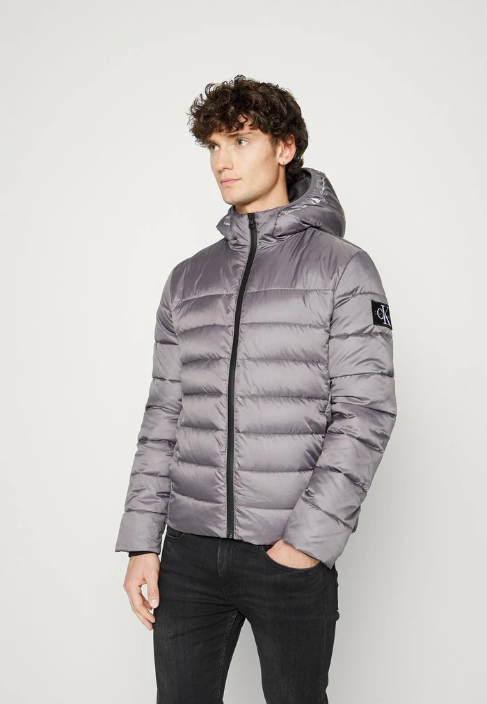 Calvin Klein Jeans LIGHTWEIGHT PADDED JACKET - Veste D'hiver - Fossil Grey 1 Calvin Klein Jeans LIGHTWEIGHT PADDED JACKET - Veste D'hiver - Fossil Grey