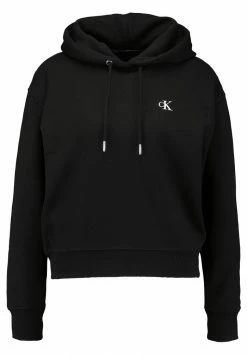 Calvin Klein Jeans EMBROIDERY HOODIE - Sweat à Capuche - Black -Calvin Klein Elegant Magasin 8d2321d5e2c049a1a48d61966bd5be30