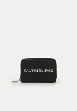 Calvin Klein Jeans ACCORDION ZIP AROUND - Portefeuille - Black