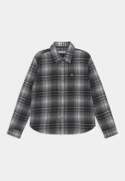 Calvin Klein Jeans CHECKED - Chemise - Black/white