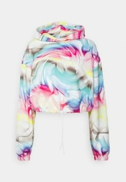 Calvin Klein Jeans PRIDE CROPPED HOODIE - Sweatshirt - Multi-colored -Calvin Klein Elegant Magasin 8f27ef0a21454b8299e25ef3062e0793