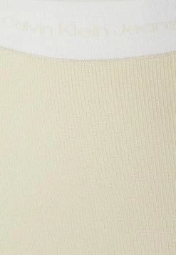 Calvin Klein Jeans CONTRAST WAISTBAND SKIRT - Minijupe - Eggshell -Calvin Klein Elegant Magasin 8f77d7b6c5de48c7ae3eee5096f9bd3e