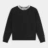 Calvin Klein Jeans INTARSIA LOGO - Sweatshirt - Black