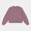 Calvin Klein Jeans MONOGRAM OFF PLACED - Sweatshirt - Dusky Orchid