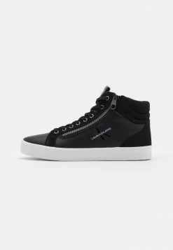 Calvin Klein Jeans MID LACE UP - Baskets Montantes - Black