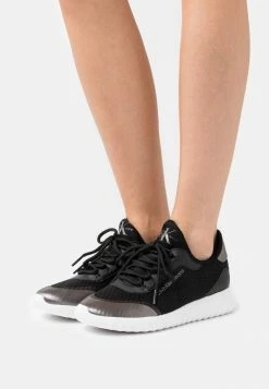 Calvin Klein Jeans RUNNER LACEUP - Baskets Basses - Black