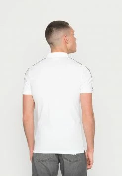 Calvin Klein Jeans CONTRAST TAPE - Polo - Bright White 7 Calvin Klein Jeans CONTRAST TAPE - Polo - Bright White -Calvin Klein Elegant Magasin 907a5d2244a644ada26768ddf692351f