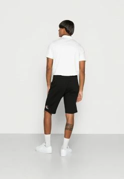 Calvin Klein Jeans MONOGRAM LOGO - Short - Black -Calvin Klein Elegant Magasin 908167c40cca4278bbc36c57b4ea7ff0