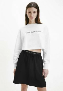 Calvin Klein Jeans Sweatshirt - Bright White