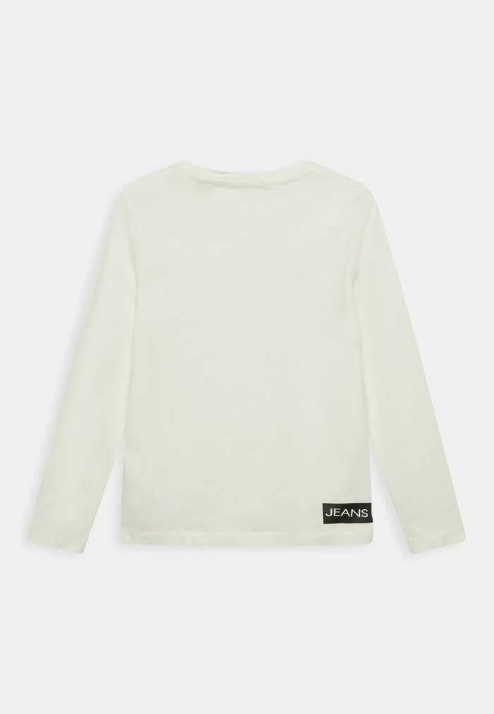 Calvin Klein Jeans INSTITUTIONAL TEE UNISEX - T-shirt à Manches Longues - Ivory 2 Calvin Klein Jeans INSTITUTIONAL TEE UNISEX - T-shirt à Manches Longues - Ivory – Image 2