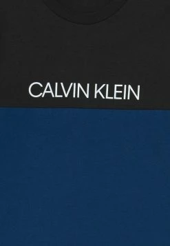 Calvin Klein Jeans BLOCK - T-shirt à Manches Longues - Naval Blue -Calvin Klein Elegant Magasin 934596f35265467e9bddafe071f3e064