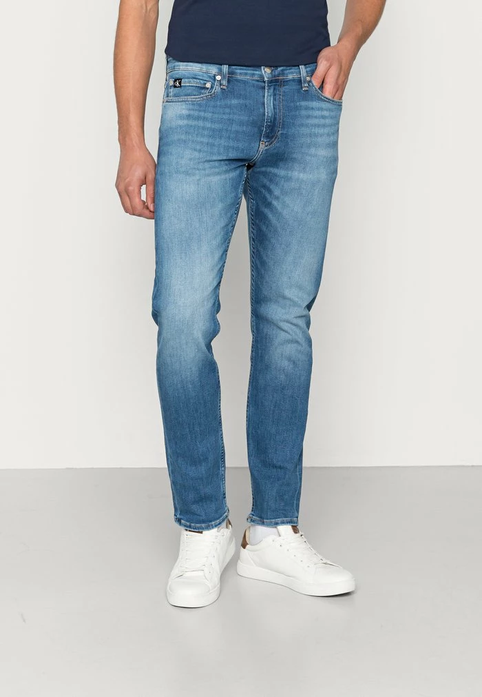 Calvin Klein Jeans SLIM - Jean Slim - Denim Medium 1 Calvin Klein Jeans SLIM - Jean Slim - Denim Medium