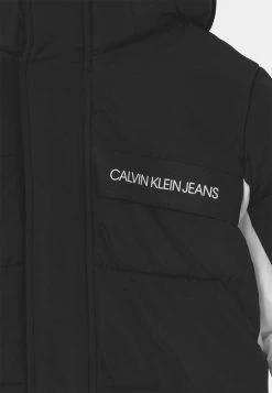 Calvin Klein Jeans FUNCTIONAL BLOCK PUFFER - Veste D'hiver - Black -Calvin Klein Elegant Magasin 950b10084cc446828dae358e6ac7490c