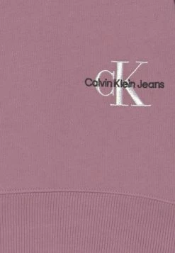Calvin Klein Jeans MONOGRAM OFF PLACED - Sweatshirt - Dusky Orchid -Calvin Klein Elegant Magasin 951f82386647494ab29cbf052bbd1dc8