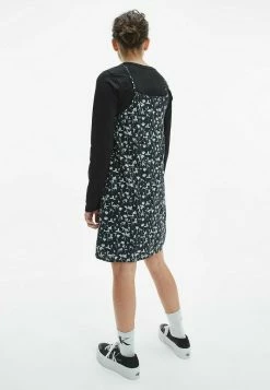 Calvin Klein Jeans FLORAL SLIP - Robe De Jour - Flower Aop -Calvin Klein Elegant Magasin 969412ffc3104a798940edf8fe161baf