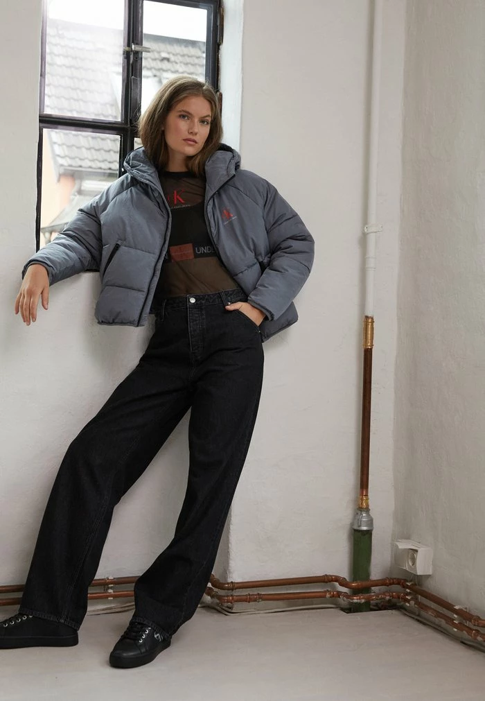 Calvin Klein Jeans FASHION BAGGY - Jean Boyfriend - Denim Black 2 Calvin Klein Jeans FASHION BAGGY - Jean Boyfriend - Denim Black – Image 2