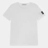 Calvin Klein Jeans BADGE FITTED - T-shirt Basique - Bright White