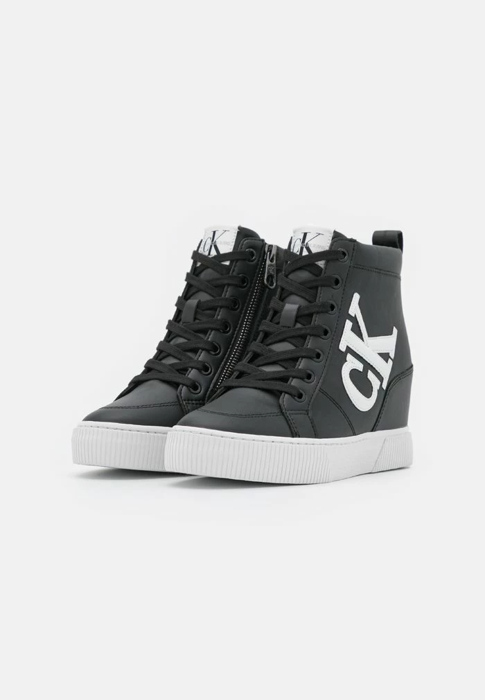 Calvin Klein Jeans HIDDEN WEDGE - Baskets Montantes - Black 3 Calvin Klein Jeans HIDDEN WEDGE - Baskets Montantes - Black – Image 3