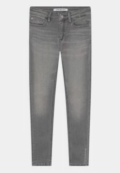 Calvin Klein Jeans WASH - Jeans Skinny - Grey Denim