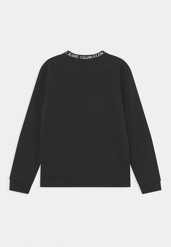 Calvin Klein Jeans INTARSIA LOGO UNISEX - Sweatshirt - Black 2 Calvin Klein Jeans INTARSIA LOGO UNISEX - Sweatshirt - Black – Image 2