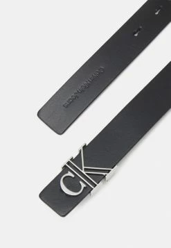 Calvin Klein Jeans MINIMAL MONO HARDWARE BELT - Ceinture - Black -Calvin Klein Elegant Magasin 99ab1fc88a8b4fa9a0c54ad215ef198d