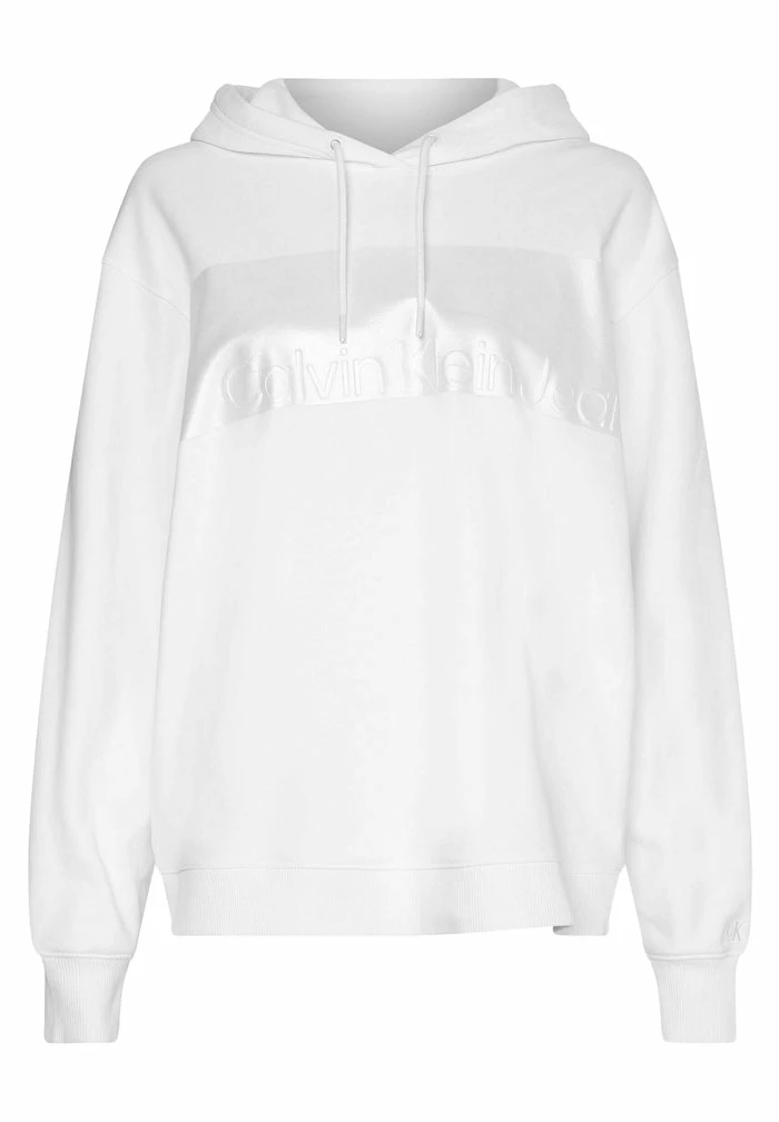 Calvin Klein Jeans Sweat à Capuche - Weiss 3 Calvin Klein Jeans Sweat à Capuche - Weiss – Image 3