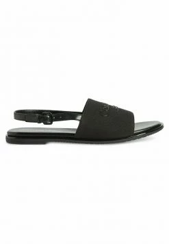 Calvin Klein Jeans CANVAS - Sandales - Black -Calvin Klein Elegant Magasin 99f829bec65745a8b98ad693ede34355