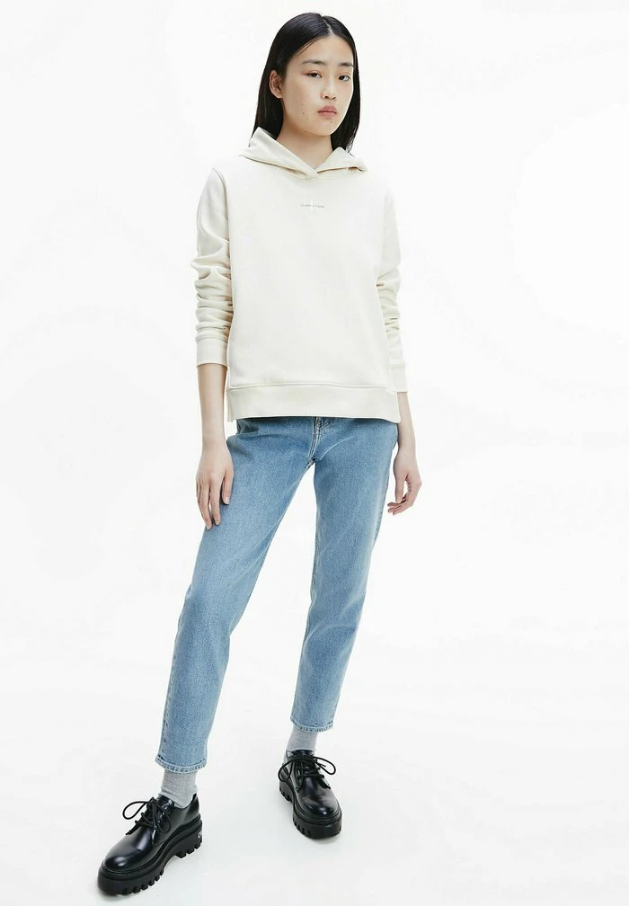 Calvin Klein Jeans Sweat à Capuche - Muslin 2 Calvin Klein Jeans Sweat à Capuche - Muslin – Image 2