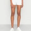 Calvin Klein Jeans HIGH RISE SLUB - Short - Bright White