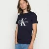 Calvin Klein Jeans ICONIC MONOGRAM SLIM TEE - T-shirt Imprimé - Night Sky