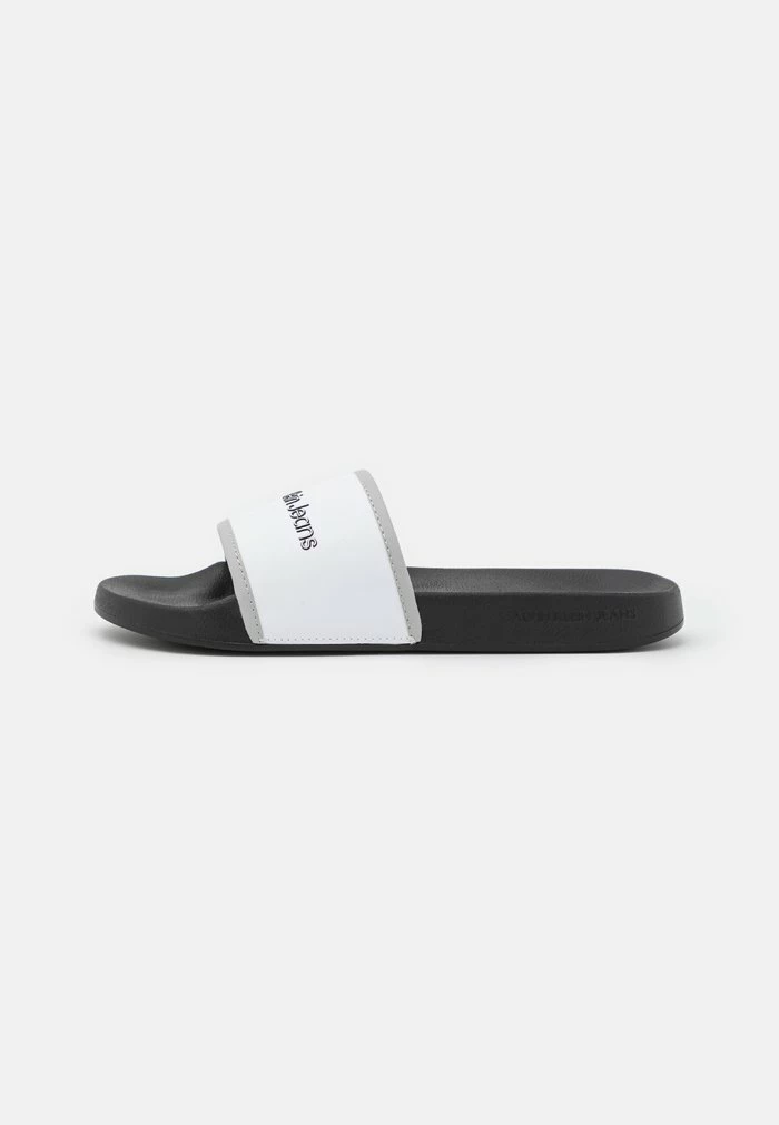 Calvin Klein Jeans INSTITUTIONAL SLIDE - Mules - Bright White 2 Calvin Klein Jeans INSTITUTIONAL SLIDE - Mules - Bright White – Image 2