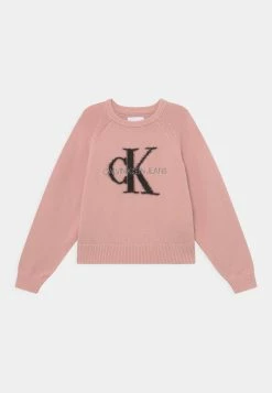 Calvin Klein Jeans MONOGRAM LOGO - Pullover - Delicate Rose