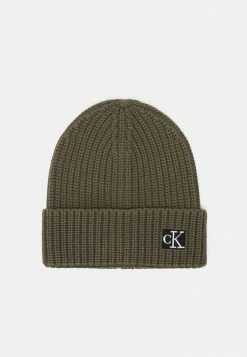 Calvin Klein Jeans MODERN ESSENTIALS BEANIE UNISEX - Bonnet - Green