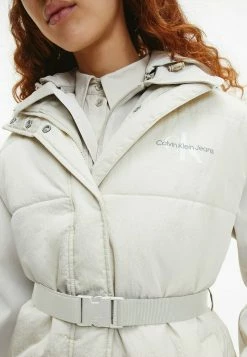 Calvin Klein Jeans Veste Sans Manches - Eggshell -Calvin Klein Elegant Magasin 9cf467e74ae04b6ea8b66ffef15bed5a