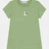 Calvin Klein Jeans MICRO MONOGRAM - T-shirt Basique - Flourishing Green