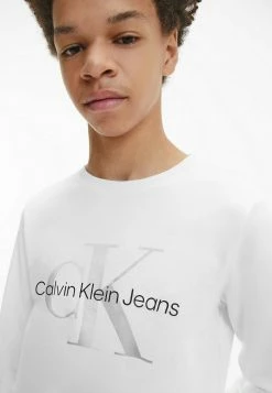 Calvin Klein Jeans MONOGRAM LOGO UNISEX - Sweatshirt - White Eggshell -Calvin Klein Elegant Magasin 9d9ca09bf62c45ccad4dc4e0fc5d6084
