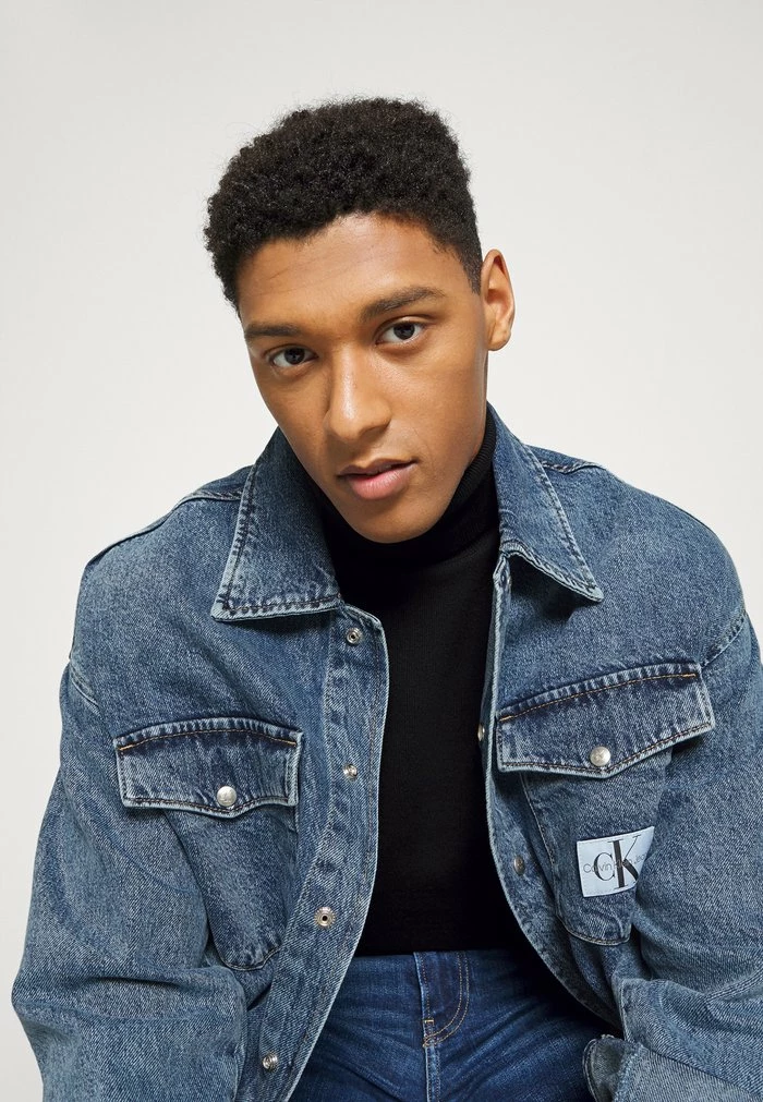 Calvin Klein Jeans OVERSIZED JACKET - Veste En Jean - Denim Medium 5 Calvin Klein Jeans OVERSIZED JACKET - Veste En Jean - Denim Medium – Image 5