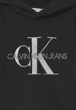 Calvin Klein Jeans MONOGRAM - Sweat à Capuche - Black -Calvin Klein Elegant Magasin 9e1b37b2a4164232bc9b7217b25753fa