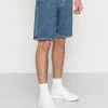 Calvin Klein Jeans STRAIGHT SHORT - Short En Jean - Denim Medium