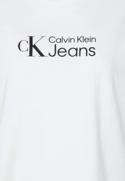 Calvin Klein Jeans URBAN LOGO TEE - T-shirt Imprimé - Bright White -Calvin Klein Elegant Magasin 9ed9929a3878440db3bbe58c9ad5ef09