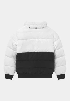 Calvin Klein Jeans BLOCK PUFFER - Veste D'hiver - Bright White -Calvin Klein Elegant Magasin 9edc41838e7d4ef8a97dc89f94416d52