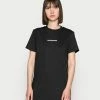 Calvin Klein Jeans MILANO T-SHIRT DRESS - Robe En Jersey - Black